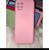 Capinha De Celular Para  Motorola G100 Silicone Case Com Aveludada 05 rosa