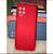 Capinha De Celular Para  Motorola G100 Silicone Case Com Aveludada 05 vermelho 