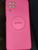 Capinha de celular Para SAMSUNG  A22 4G Em Silicone Aveludo Com Proteção Da Câmera rosa néon 