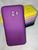 Capinha de celular Para  Samsung Galaxy J2 CORE  Em Silicone Aveludo 05 roxo