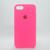 Capinha de Silicone Para Iphone 7 Rosa Pink