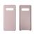 Capinha Galaxy S10 + PLUS em Silicone Cover Rosa Areia