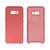 Capinha Galaxy S8 + PLUS Silicone Cover Rosa Coral