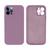 Capinha iPhone 12 PRO Proteção Câmera Silicone Aveludado Roxo Malva