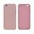 Capinha iPhone 6 e 6S Proteção Câmera Silicone Rosa Areia