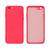 Capinha iPhone 6 e 6S Proteção Câmera Silicone Rosa Pink