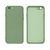 Capinha iPhone 6 e 6S Proteção Câmera Silicone Verde Menta