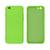 Capinha iPhone 6 e 6S Proteção Câmera Silicone Verde Neon