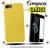 Capinha iPhone 7 / 8 / SE 2ª Geração Com Película de Vidro 5D Ultra Resistente Amarelo