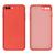 Capinha iPhone 7 e 8 Plus Proteção Câmera Silicone Rosa Neon