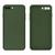 Capinha iPhone 7 e 8 Plus Proteção Câmera Silicone Verde Bandeira
