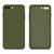 Capinha iPhone 7 e 8 Plus Proteção Câmera Silicone Verde Musgo