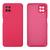 Capinha para Galaxy A12 com Proteção de Câmera Rosa Pink