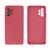 Capinha para Galaxy A72 6.7" Lisa Silicone Flexível Rosa Coral