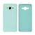 Capinha para Samsung Galaxy J2 Prime Silicone com veludo interno Azul Tiffany