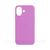 Capinha + Pel. Vidro 3D Compatível Para Iphone 16 / Plus / Pro / Max Lilás
