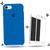 Capinha + Película de Vidro 3D Compatível Com iPhone 7 / 8 / SE 2020 Azul-celeste