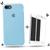 Capinha + Película de Vidro 3D Compatível Com iPhone 7 / 8 / SE 2020 Azul-bebê