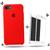 Capinha + Película de Vidro 3D Compatível Com iPhone 7 / 8 / SE 2020 Vermelho