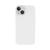 Capinha Silicone Aveludado Compatível com iPhone 14 Branco