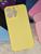 Capinha Silicone Case  Iphone 13 Pro Aveludada 07 amarelo 