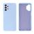 Capinha Silicone Cover para Galaxy A32 5G Azul Bebe