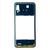 Carcaça Aro Lateral + Botões Compatível Galaxy A20 A205F Azul