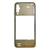 Carcaça Aro Lateral + Botões Compatível Galaxy A50 A505F Laranja