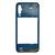 Carcaça Aro Lateral + Botões Compatível Galaxy A50 A505F Azul