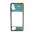 Carcaça Aro Lateral + Botões Compatível Galaxy A71 Azul