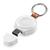 Carregador Magnético Portátil USB para Apple Watch series 8 7 6 5 4 SE 3 2 ultra Branco