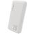 Carregador Portátil Power Bank Rápido 20000mah 2 Saídas Branco