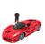 Carrinho Brinquedo Controle Remoto Ferrari Vermelha Brasil Porsche Corrida Carro Decoração Presente Menino Laranja
