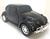 Carrinho brinquedo FUSCA ANTIGO 22 cm meninos Preto