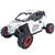 Carrinho Buggy Utv Detalhado Off Road Com Suspensão - Usual Brinquedos Branco