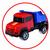 Carrinho Caminhão Caçamba Brinquedo Grande Super Truck 58cm - Adijomar Brinquedos Vermelho