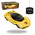 Carrinho Carro Controle Remoto De Brinquedo Para Meninos Corrida Esportivo Ferrari Vermelha Bugatti Azul Verde Divertido Ferrari amarelo