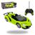 Carrinho Carro Controle Remoto De Brinquedo Para Meninos Corrida Esportivo Ferrari Vermelha Bugatti Azul Verde Divertido Lamborguini verde