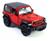 Carrinho Coleção Jeep Wrangler 2018 - 1/34 Metal Vermelho