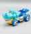 Carrinho Crocodilo Colorido Brinquedo Top Com Luz Som Fumaça Azul