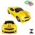 Carrinho De Controle Remoto Camaro 7 Funções Super Carro Esportivo Infantil com LED nos Faróis Pneu Emborrachado Camaro amarelo
