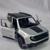 Carrinho De Ferro Miniatura Jeep Renegade Metal Abre A Porta Cinza