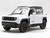 Carrinho De Ferro Miniatura Jeep Renegade Metal Abre A Porta Branco