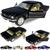 Carrinho De Ferro Miniatura Mustang 1964 Metal Abre A Porta Preto