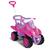 Carrinho de Passeio ou Pedal Infantil Com Empurrador Cross Legacy - Calesita Pink