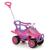 Carrinho De Passeio/Pedal Infantil Com Empurrador Bebê Cross Turbo - Calesita Rosa