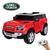 Carrinho Elétrico Infantil Land Rover com Controle Remoto 12v IMPORTWAY Vermelho