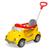 Carrinho Infantil 2 em 1 Passeio e Pedal Fusca 1300 Fouks Calesita Amarelo