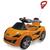 Carrinho Infantil 2 em 1 Passeio e Pedal MC Laram Carro Esportivo Maral Laranja