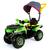 Carrinho Infantil 2 em 1 Passeio e Pedal Quadriciclo com Capota Poliquadri Poliplac Verde